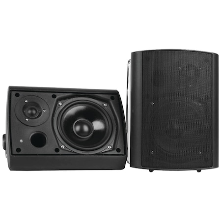 Pyle Indoor/Outdoor 6.5" Wall-Mount Bluetooth Speaker System (Black) PDWR62BTBK